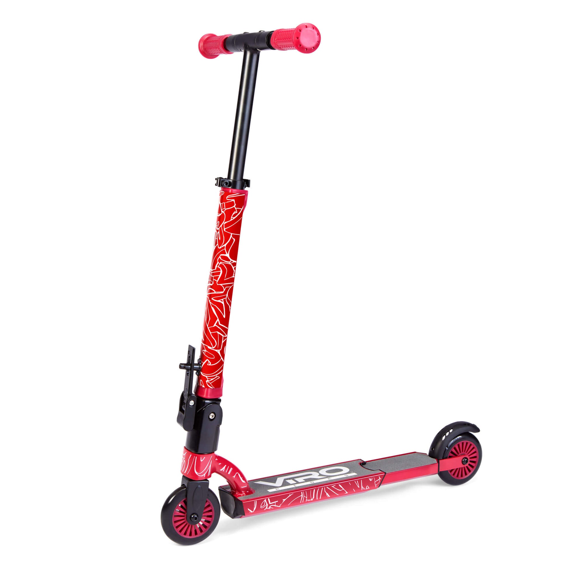 Patinete MICROSCOOTER De 3 Ruedas Ryder Rojo – Estable Y Seguro Para Niños Desde 3 Años, Con Base XXL Y Manillar Ergonómico