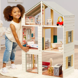 Little Tikes Stack 'n Style Wood Dollhouse - shop.mgae.com