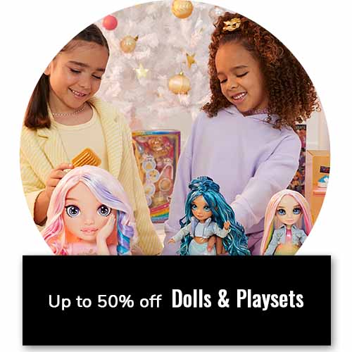 Up to 50% off Dolls & Playsets
