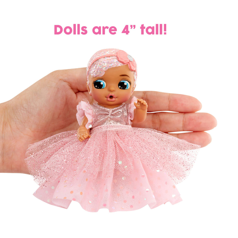 Dolls are four inches tall