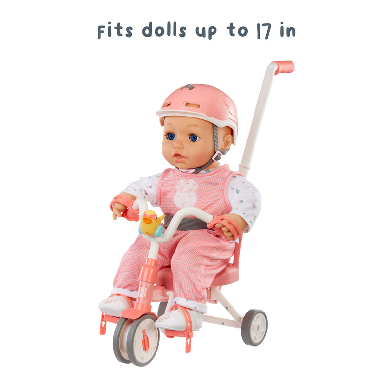 Doll riding trike