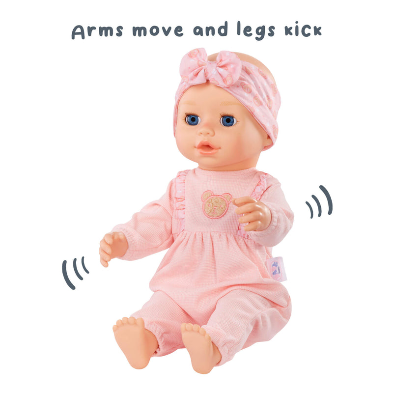 arms and legs move