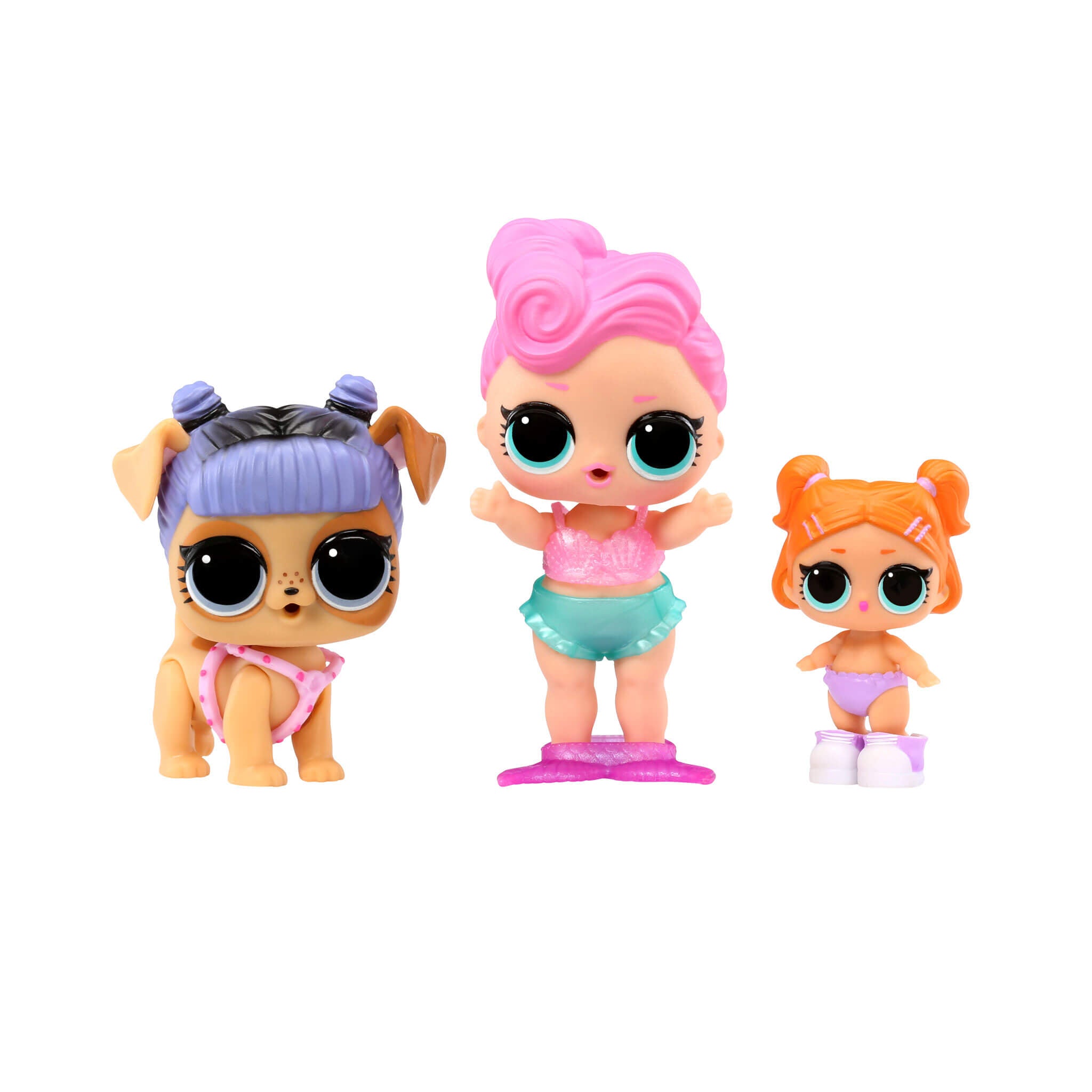 LOL Surprise Tot Pet Lil Sis 3-Pack - Waves K9 Lil Beats