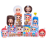 Collection of Hyojo characters with packaging on a white background