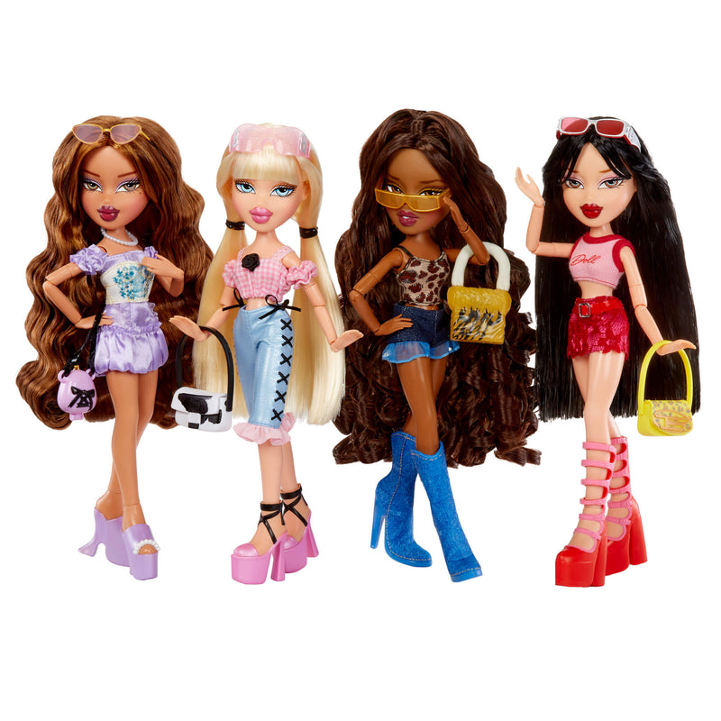 Yasmin, Cloe, Sasha, and Jade Going Out dolls