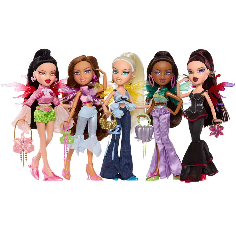 All five Bratz Fashion Pixiez dolls
