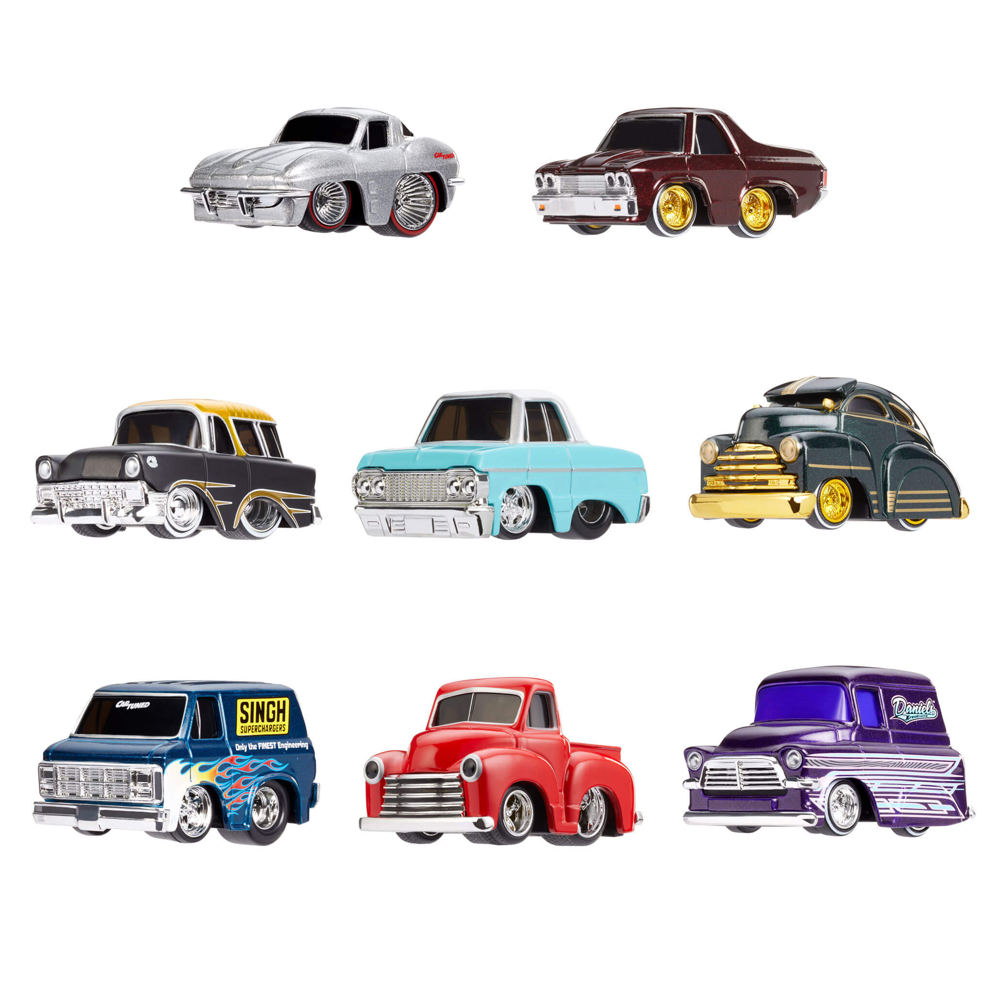 CAR TUNED　'47 CHEVY FLEETLINE 　チェイス CAR TUNED LOWRIDERS '47 CHEVY FLEETLINE #04 SERIES 1 DIECAST