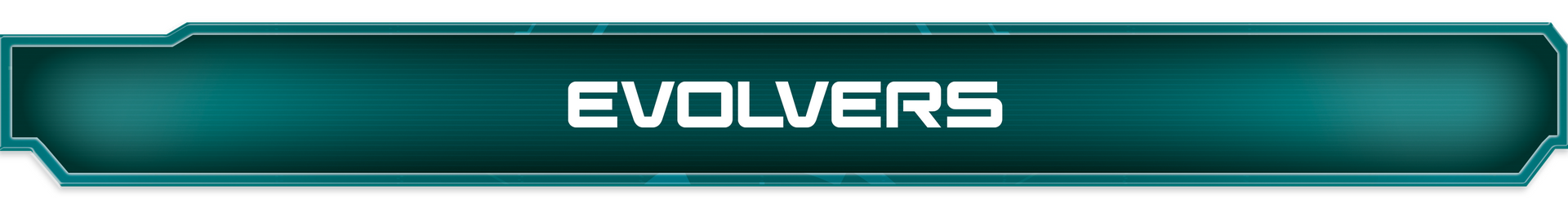 Evolvers logo on a green background