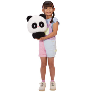 Fluffie Stuffiez Panda, Large Collectable Feature Plush - shop.mgae.com