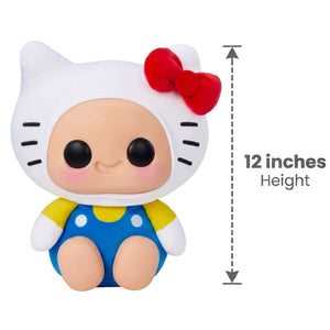 Hello Kitty height of twelve inches