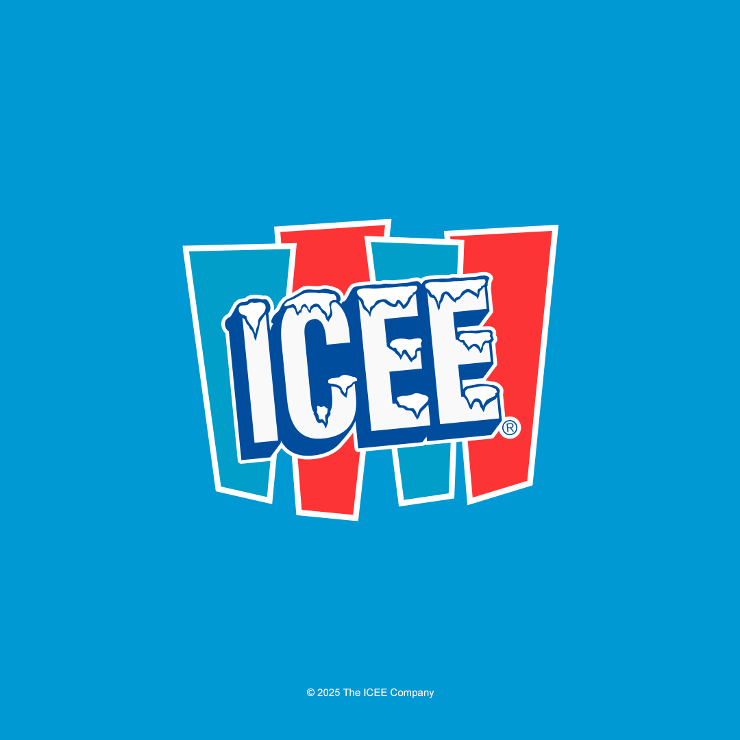ICEE logo on a blue background