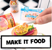 Make It Food showcasing new Miniverse Food series. Click to shop