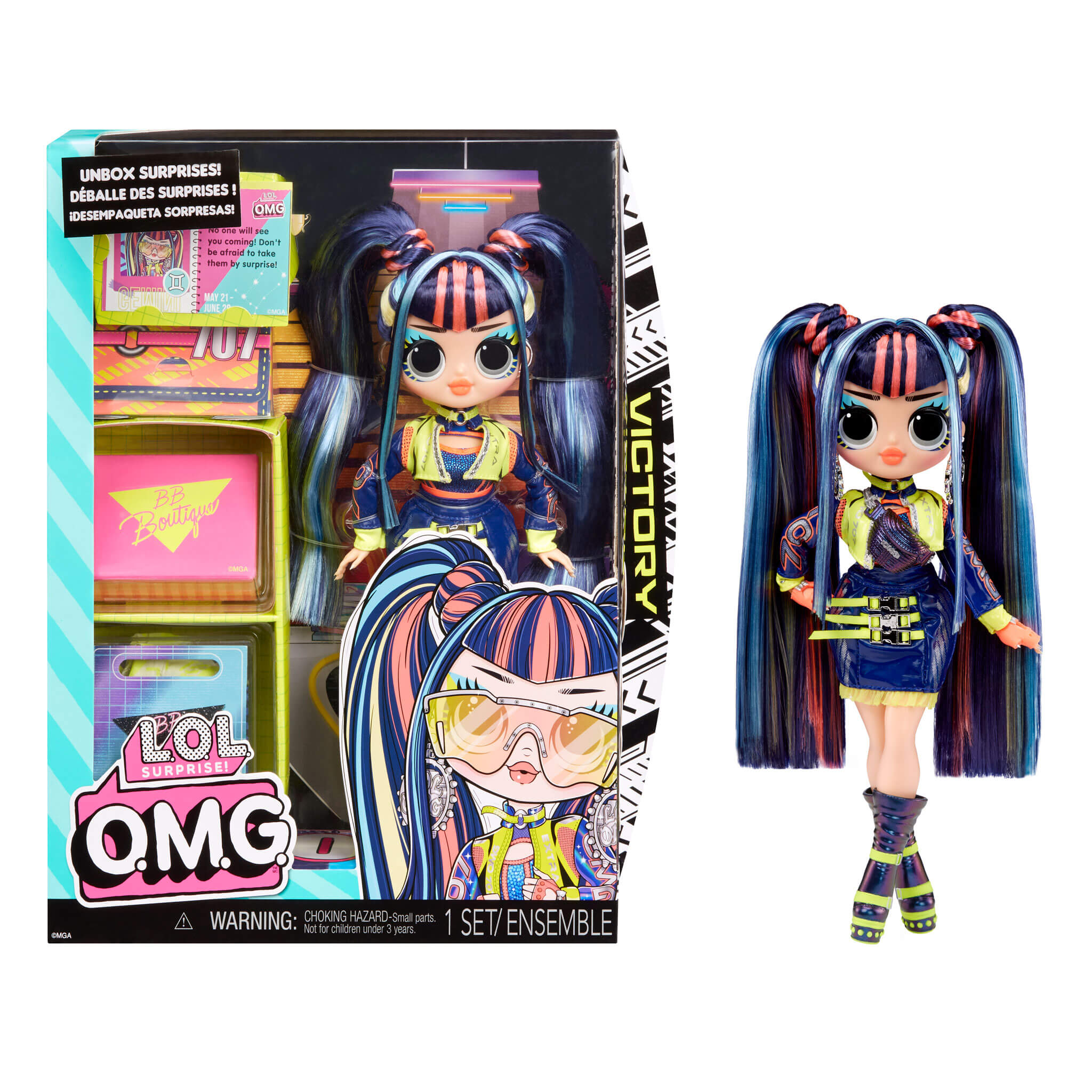 LOL Surprise Doll OMG Victory Fashion Doll Multiple Surprises – The MGA Shop