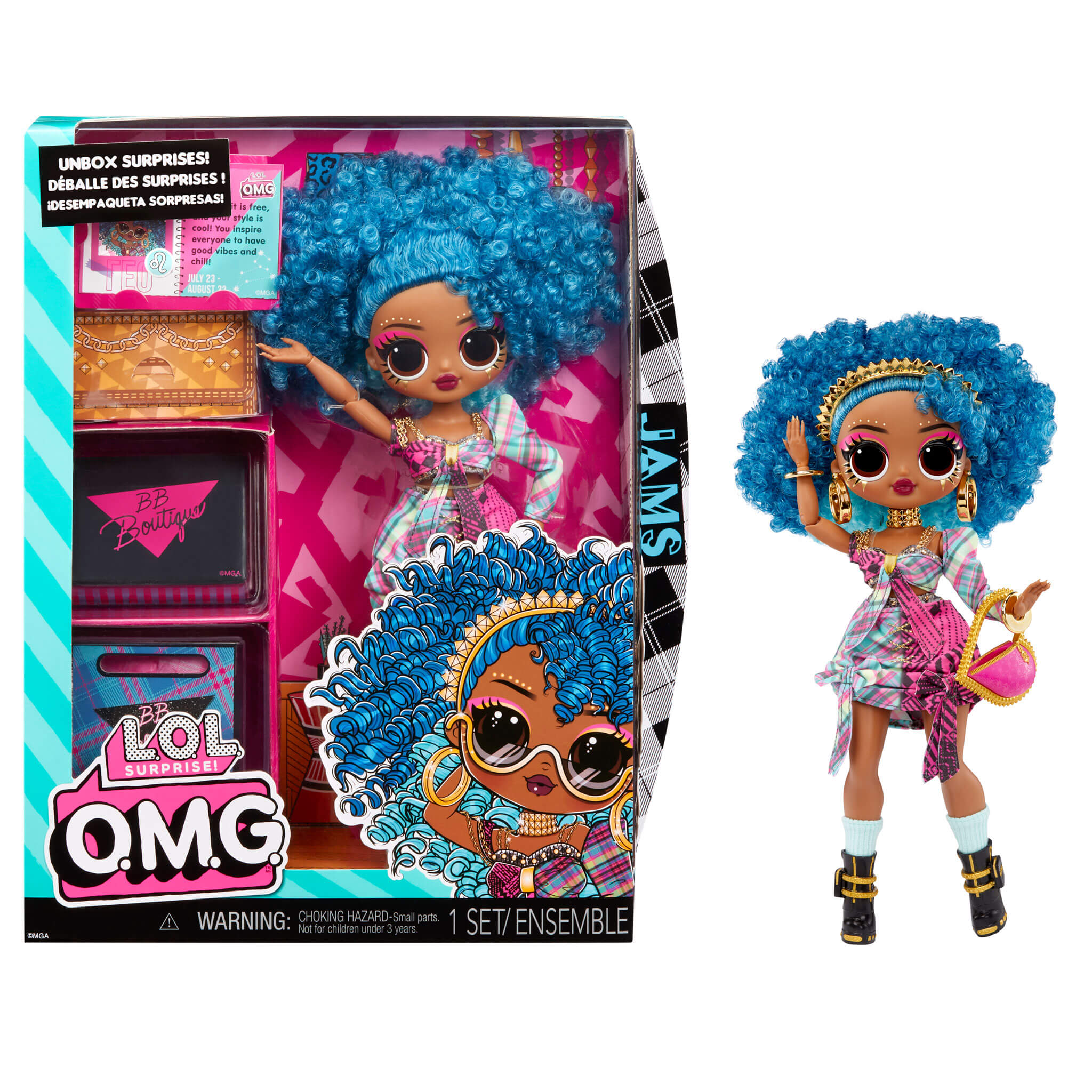 LOL Surprise OMG Jams Fashion Doll Multiple Surprises The MGA Shop