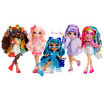 All five Rainbow-High-Creative-Crystals-Dolls