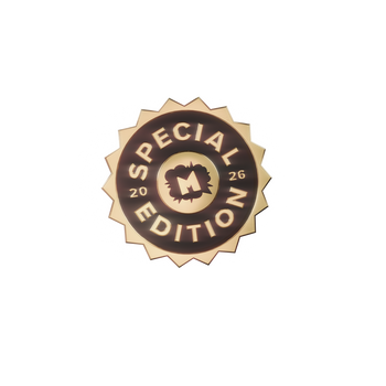 Miniverse Special Edition 26 logo with a gold border on a white background