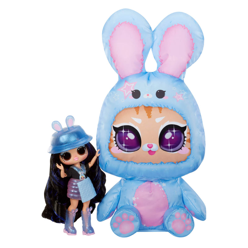 Aya with Blue Bunny Inflatable