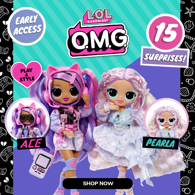 New OMG Ace and Pearla - Shop Now!