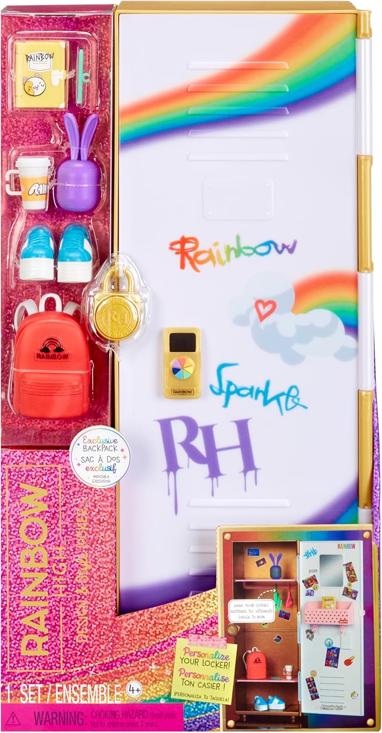 Rainbow High Design and Style locker