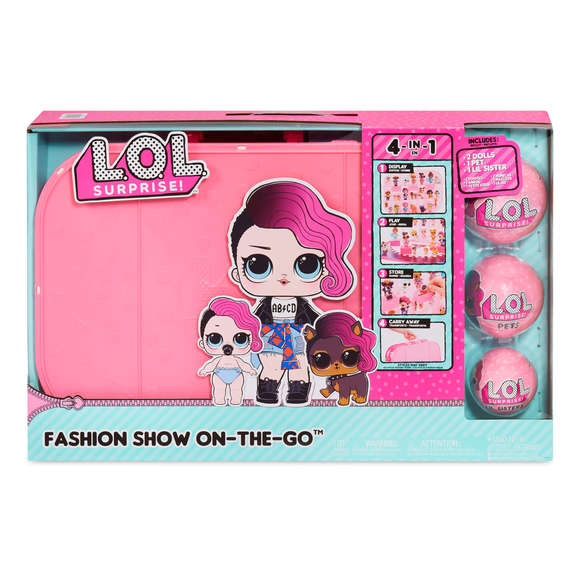 Lol store surprise dolls with carry case