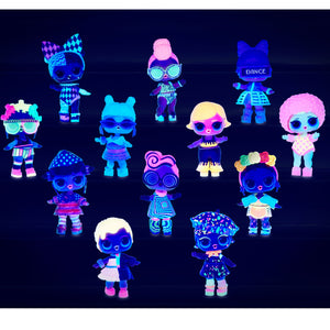 LOL Surprise Lights Glitter Doll with 8 Surprise Including Black Light Surprises - L.O.L. Surprise! Official Store