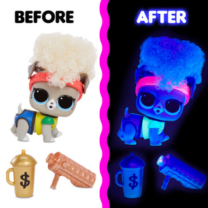 LOL Surprise Lights Pets with REAL Hair & 9 Surprises including Black Light Surprises - shop.mgae.com