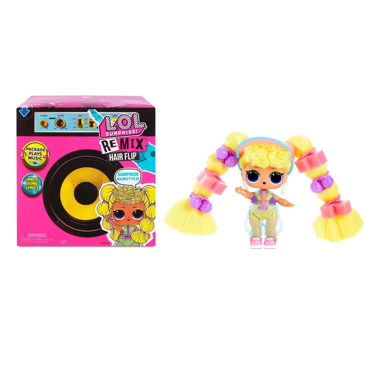 LOL Surprise Doll Remix Hair Flip Dolls 15 Surprises with Hair Reveal Music The MGA Shop