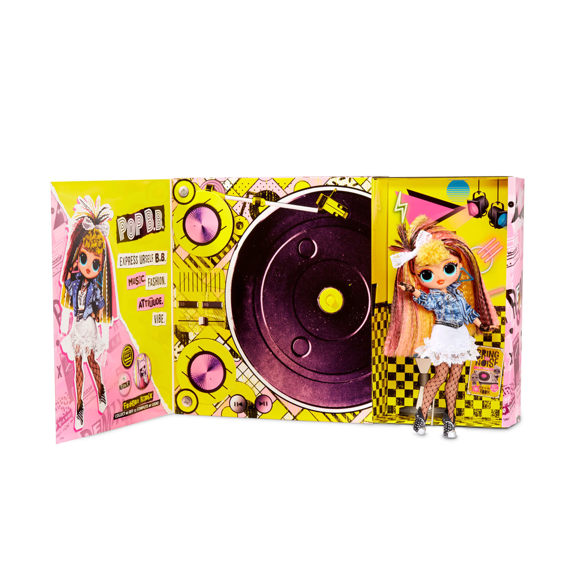 OMG Remix Pop B.B. Doll 25 Surprises Music – The MGA Shop