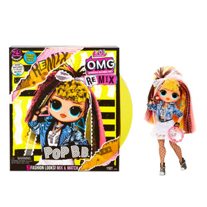 LOL Surprise OMG Remix Pop B.B. Fashion Doll - 25 Surprises with Music - shop.mgae.com
