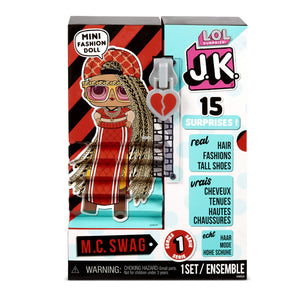 LOL Surprise J.K. Mini Fashion Doll - M.C. Swag with 15 Surprises - shop.mgae.com