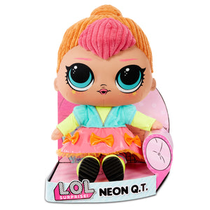 LOL Surprise Neon Q.T. - Huggable, Soft Plush Doll - shop.mgae.com