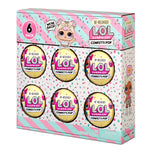 LOL Surprise Confetti Pop 6 Pack Dawn - 6 Re-released Dolls Each with 9 Surprises - shop.mgae.com