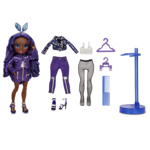 Rainbow High Krystal Bailey – Series 2 Indigo Fashion Doll with 2 Complete Outfits and Accessories - shop.mgae.com