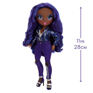 Rainbow High Krystal Bailey – Series 2 Indigo Fashion Doll with 2 Complete Outfits and Accessories - L.O.L. Surprise! Official Store