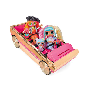 LOL Surprise 3-in-1 Party Cruiser Car with Surprise Pool, Dance Floor and Magic Black Lights - L.O.L. Surprise! Official Store