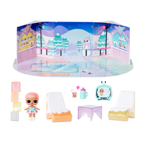 LOL Surprise Winter Chill Hangout Spaces Furniture Playset with Ice Sk8er Doll - shop.mgae.com