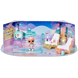 LOL Surprise Winter Chill Hangout Spaces Furniture Playset with Ice Sk8er Doll - shop.mgae.com
