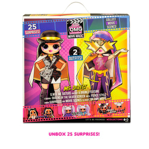 LOL Surprise OMG Movie Magic Ms. Direct Fashion Doll with 25 Surprises - L.O.L. Surprise! Official Store