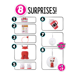 LOL Surprise Holiday Supreme Doll Sleigh Babe with 8 Surprises - L.O.L. Surprise! Official Store