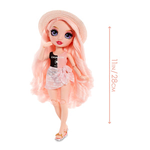 Rainbow High Pacific Coast Bella Parker- Pink Fashion Doll with pool accessories playset - L.O.L. Surprise! Official Store