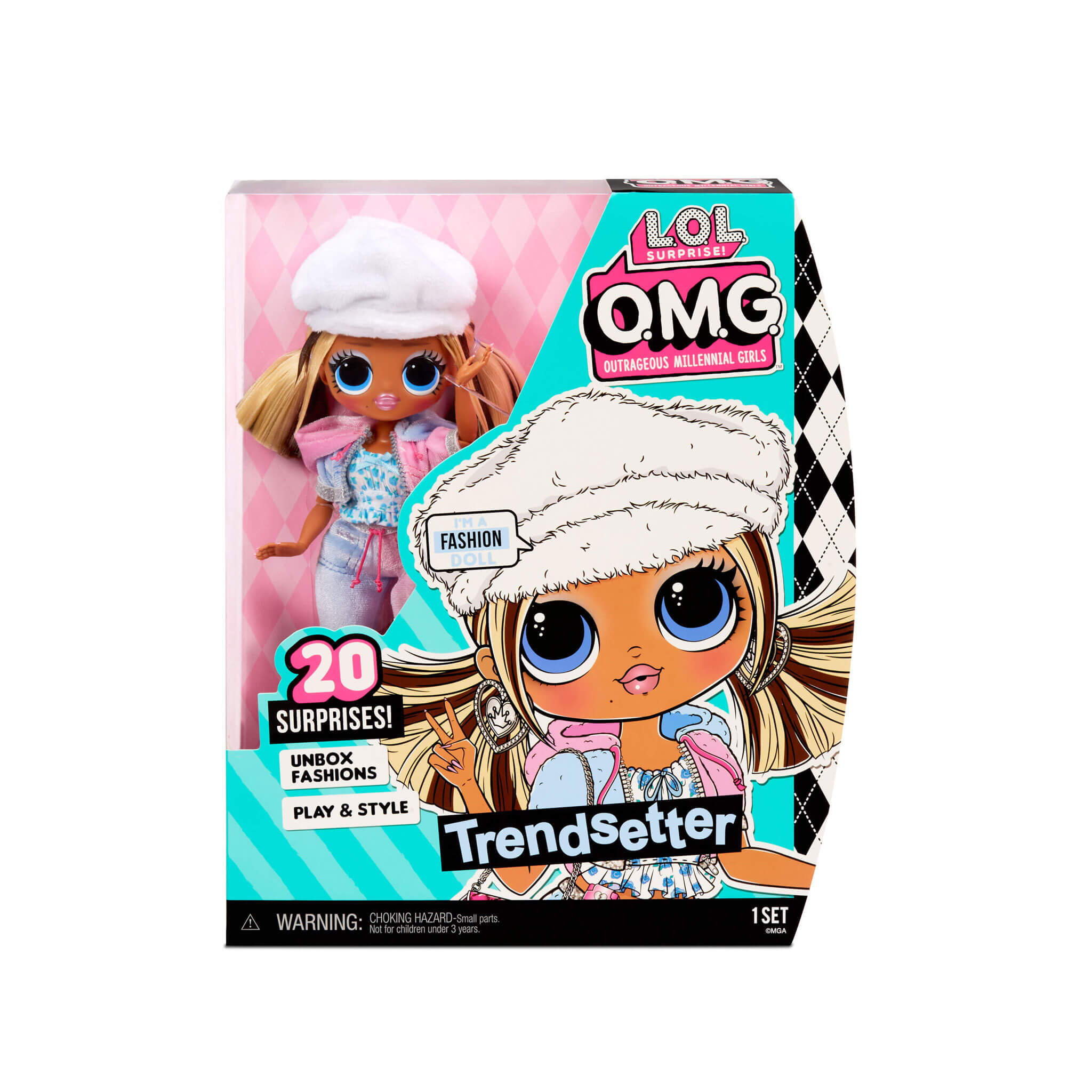 OMG Trendsetter Fashion Doll with 20 Surprises – The MGA Shop