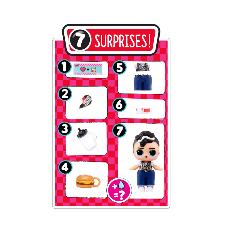  7 Surprises numbered card
