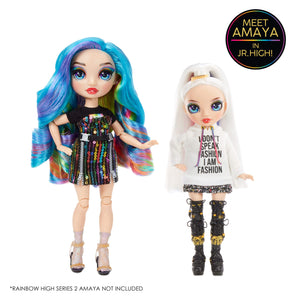 Rainbow High Jr High Special Edition Amaya Raine - 9" Rainbow Posable Fashion Doll - shop.mgae.com