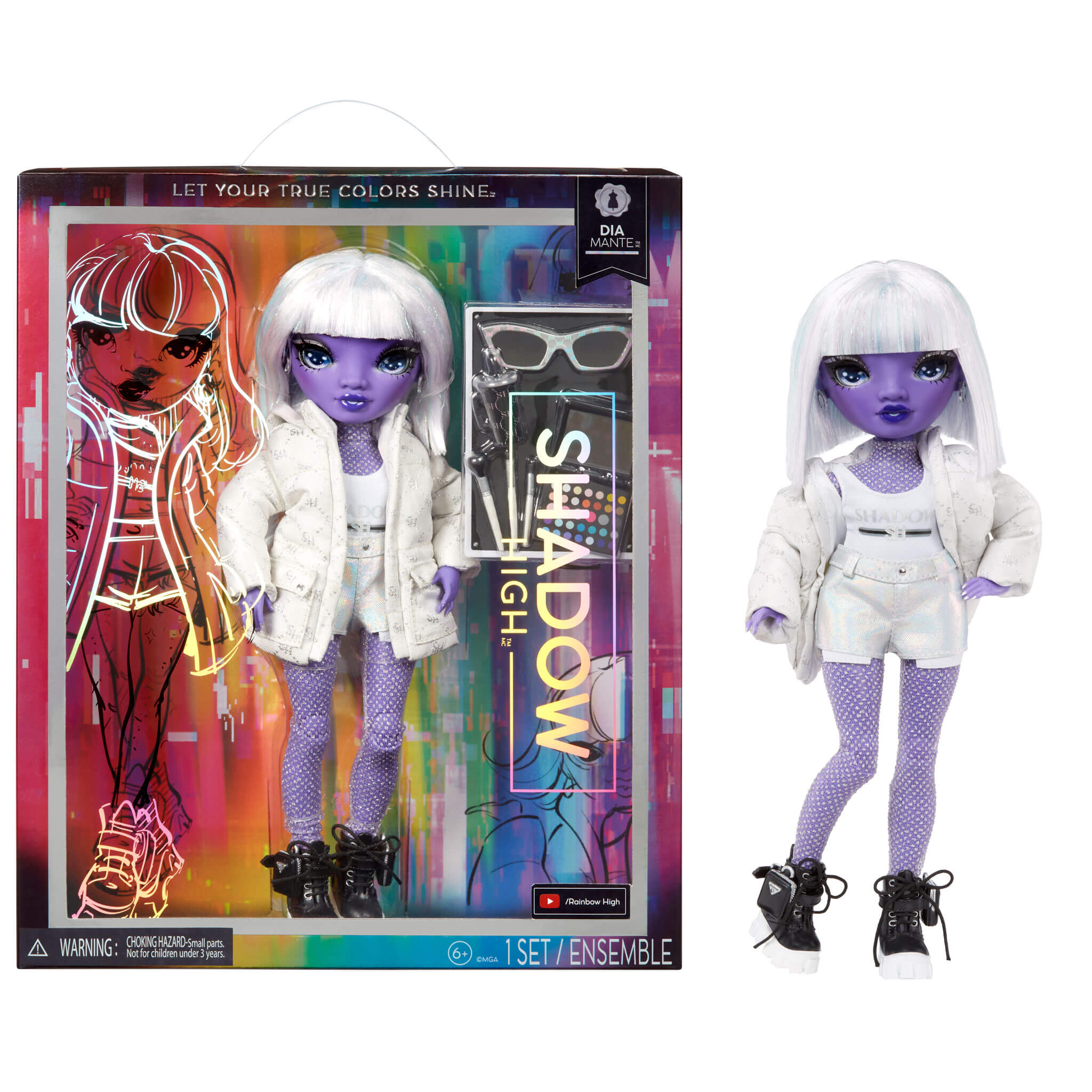 Rainbow high & Shadow High fashion outlet doll set of 6