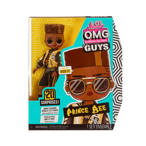 LOL Surprise OMG Guys Fashion Doll Prince Bee with 20 Surprises - L.O.L. Surprise! Official Store