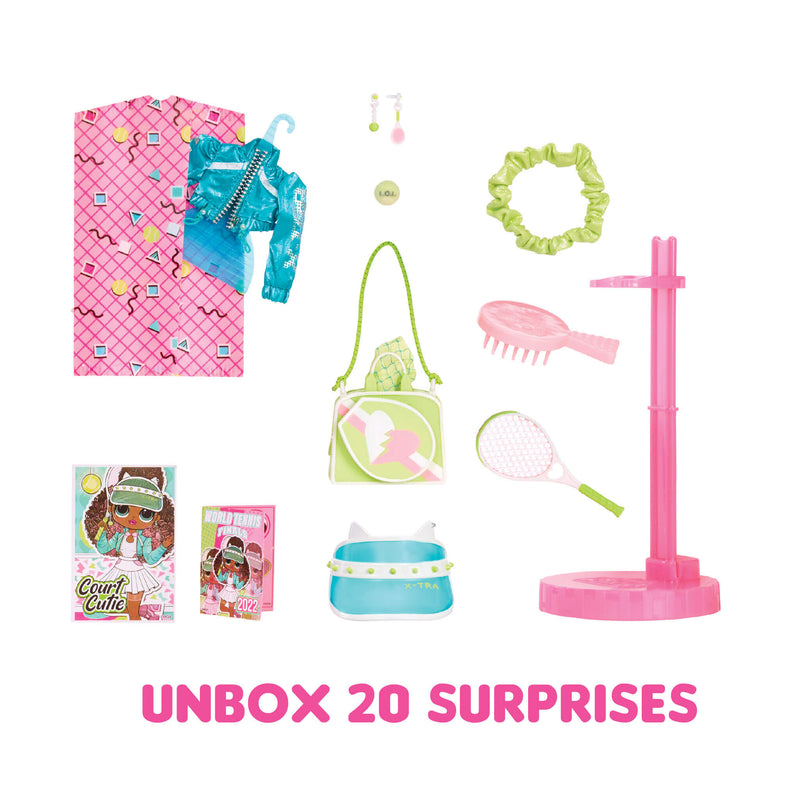 LOL Surprise OMG Sports Fashion Doll – Court Cutie with 20 Surprises - shop.mgae.com