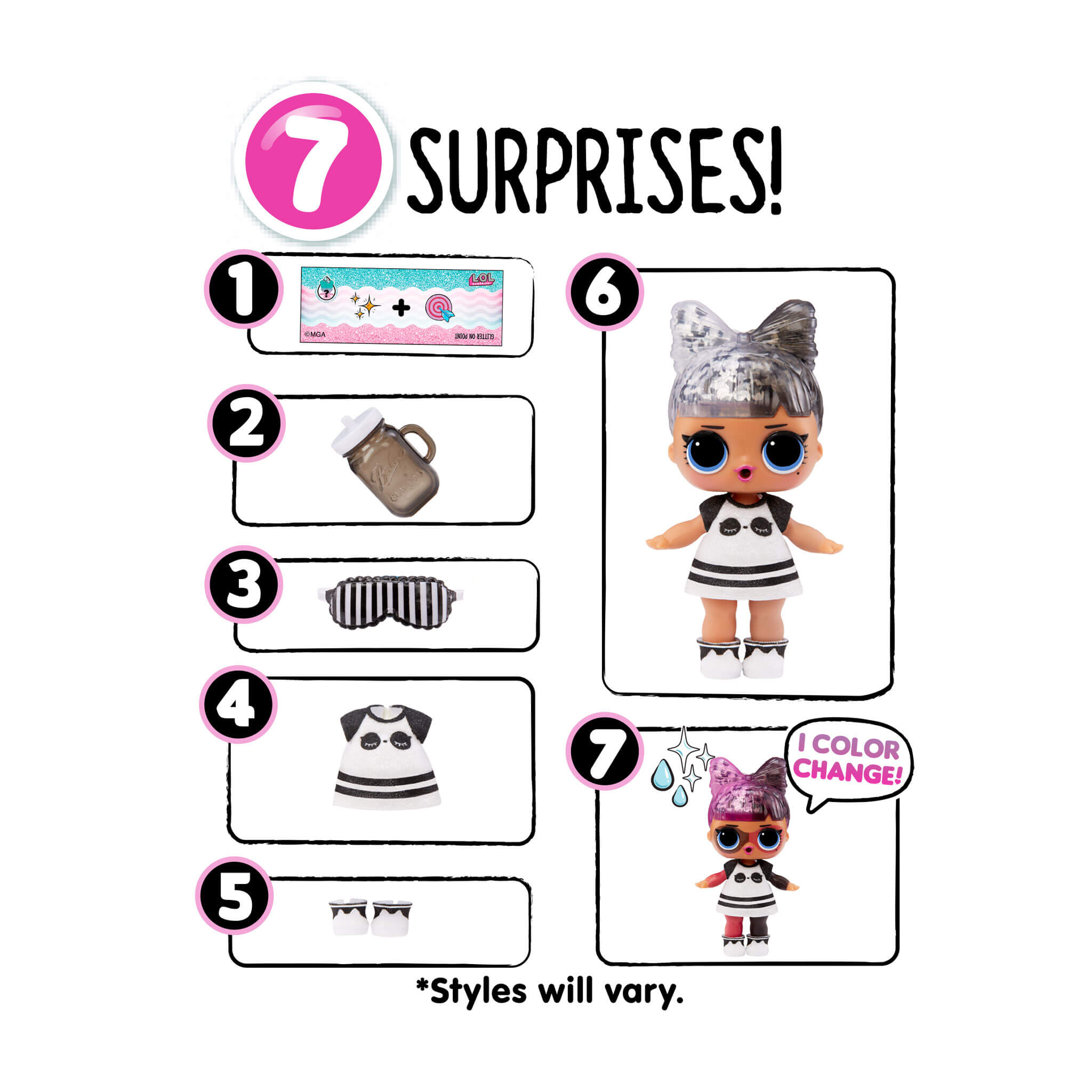 Checklist lol surprise glitter on sale