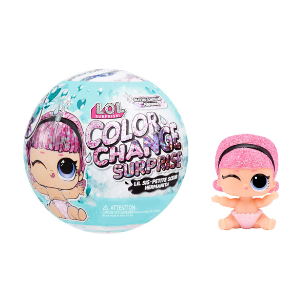 LOL Surprise Glitter Color Change Lil Sis Doll – The MGA Shop