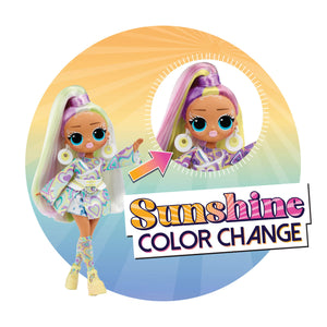 LOL Surprise OMG Sunshine Makeover Sunrise Fashion Doll with Color Change Surprises - shop.mgae.com