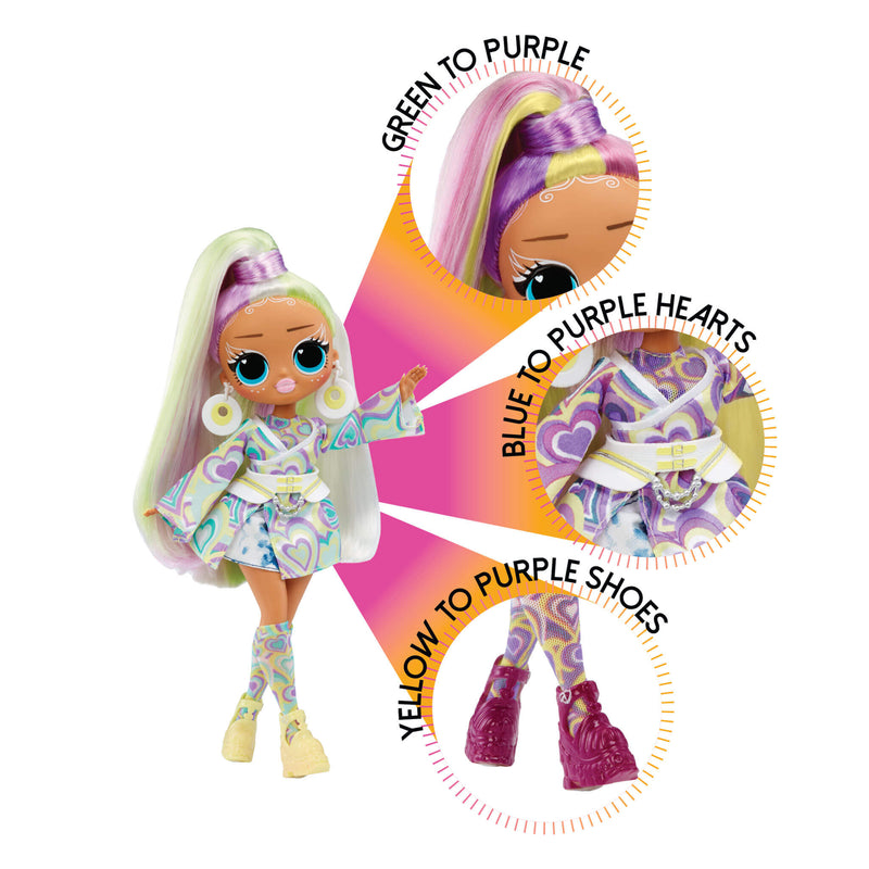 LOL Surprise OMG Sunshine Makeover Sunrise Fashion Doll with Color Change Surprises - shop.mgae.com